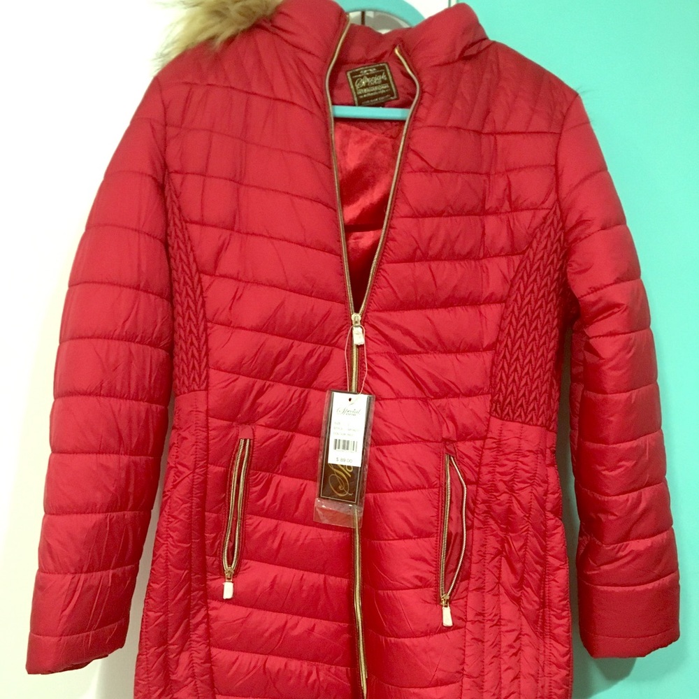 Red Winter Coat